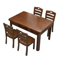 墨之麟餐桌椅(一桌四椅)1200*750*760mm/套