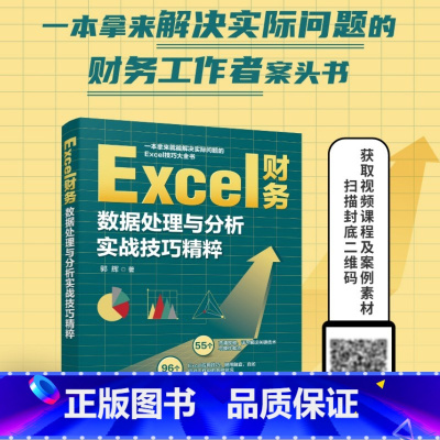 [正版]Excel财务数据处理与分析实战技巧精粹 excel教程数据处理分析函数excel公式大全excel表格制作