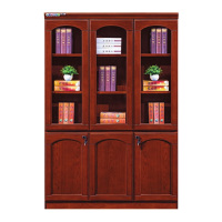 科朔 文件柜三门柜资料柜 办公文件柜 职员书柜 油漆办公柜KS-W01-3