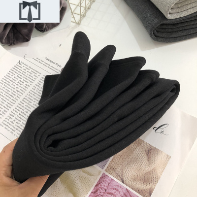 SUNTEK打底裤女秋冬加绒加厚长裤棉外穿高腰显瘦大码保暖棉裤黑色灰色打底裤