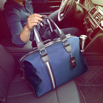 派尼美特手提男士旅行包大容量行李包商务出差包短途旅游包韩版单肩旅行袋