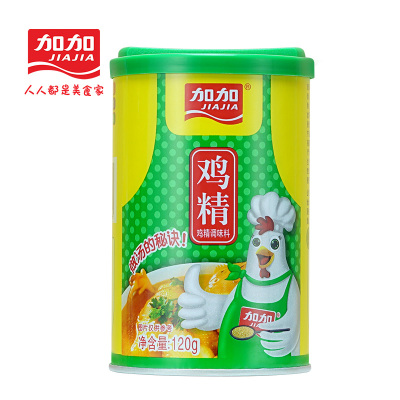 加加旗舰店罐装鸡精120g优选自然原料方便卫生包装鲜味十足