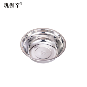 珑伽辛 304不锈钢碗汤盆 14CM/个