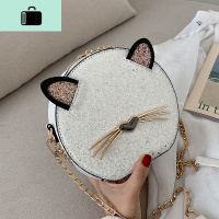 ins超火亮片包包女2020新款韩版百搭可爱单肩斜挎时尚链条小圆包NEW LAKE女士单肩包