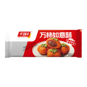 千味央厨如意酥外壳酥脆馅料丰富个头饱满绵软清香250g