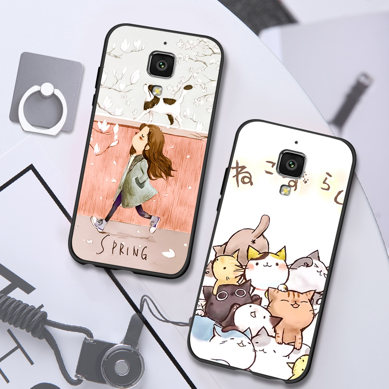 小米5手机壳女款保护套硅胶小米5个性防摔韩国可爱软壳创意潮款