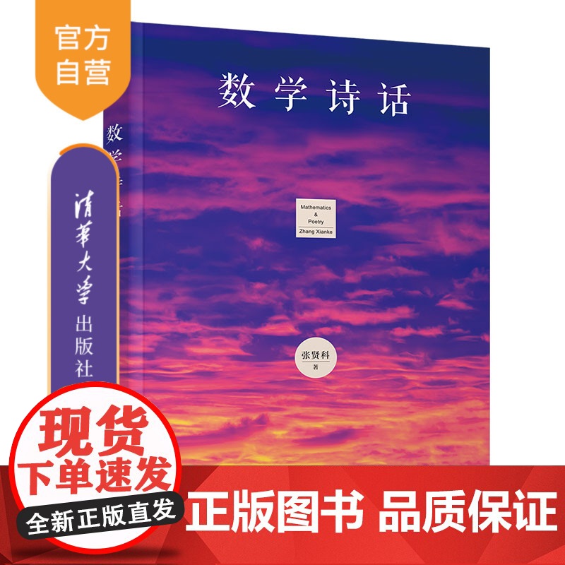 [正版]数学诗话 张贤科 清华大学出版社 数论诗歌治学数学文集代数 数论组合理论