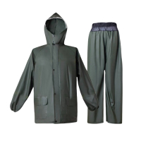 祥亨XH-YY880分体式雨衣 均码 墨绿色 (计价单位:套)
