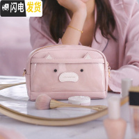 三维工匠网红化妆包女便携大容量2019新款ins风超火防水洗漱收纳包小