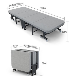 心业90公分折叠床XY-ZDC9简易海绵床(仅在线下销售,仅供安徽政府部门批量采购)