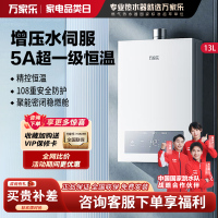 万家乐[恒温王P3 PRO 增压水伺服]13升燃气热水器天然气一级恒温节能防冻