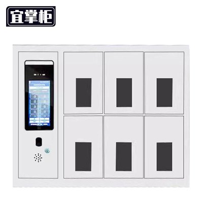 宜掌柜手机柜6门(指纹识别)台