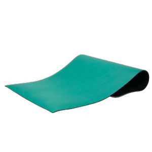 铁工邦 防静电台垫工作台胶垫地垫 1*10米*5mm 卷