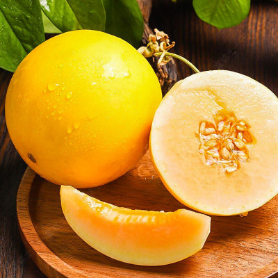 鲜木 陕西黄金蜜瓜甜瓜小香瓜妙宜果味黄河蜜瓜脆甜黄皮香瓜应季生鲜