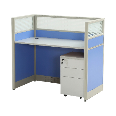 中豫鑫泽 ZYXZ5031802 职员桌屏风工位职员办公桌 单人位含柜