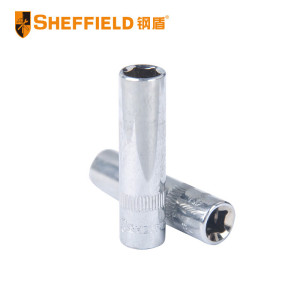 钢盾(SHEFFIELD) S010204 6.3mm系列公制6角长套筒4mm[家用]