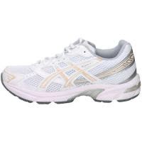 ASICS/亚瑟士女跑步鞋白粉缓震轻便回弹运动鞋