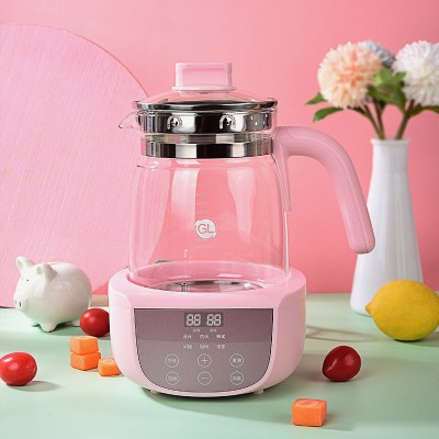 GL格朗智能恒温调奶器24小时恒温水壶快速控温冲奶器智能触屏1200ML容量GLT-10