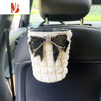 三维工匠车载垃圾桶多后排车内拉圾桶可挂式袋前排专用置物雨伞收纳桶