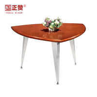 正赞 油漆会议桌洽谈桌培训桌 1200*1200*760mm
