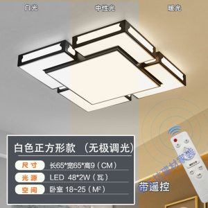苏宁放心购 客厅灯简约现代大气长方形大灯led吸顶灯2019年新款吊灯卧室灯具
