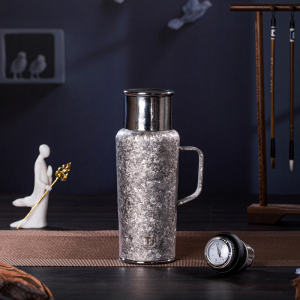 焖大师全钛爵士保温杯MD600T泡茶杯高档养生随行茶水分离杯