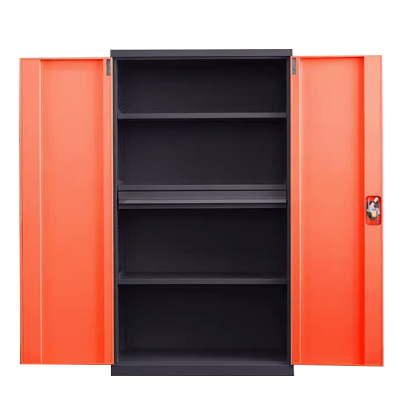 利特莱依重型工具柜车间用加厚物件工具储物柜工厂铁皮柜汽修厂零件收纳柜橘色四层一抽