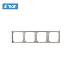 西蒙(simon) E6 插座开关插板86型开关插座面板 四位连体边框