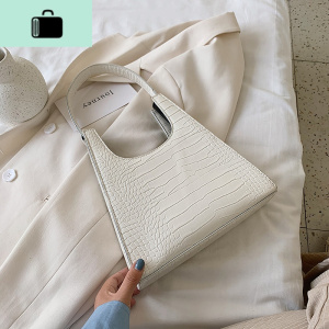 夏天夏季大容量白色通勤腋下包包女包2020新款潮小众设计百搭单肩NEW LAKE女士单肩包