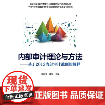 内部审计理论与方法—基于2013内部审计准则的解释 张庆龙 中国财政经济出版社一 正版书籍