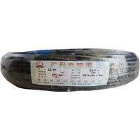 康菲索 阻燃电力电缆 ZR-VV-0.6/1kV-3*6平方 黑色 100米 盘
