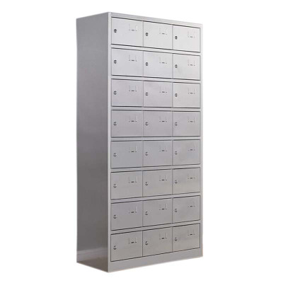 苏悦丰不锈钢员工储物柜文件柜存放柜子更衣柜存包柜二十四更衣柜