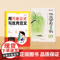 时光学小学作文金句800例小学生作文金句八百例正版 三年级四五年级语文公式法写作技巧与方法提高分作文优美句子积累强化场景