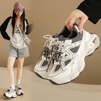 ins韩版新款老爹鞋女2026春季跑步鞋休闲鞋厚底增高FB014