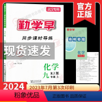2024化学(武汉专用) 九年级上 [正版]2024勤学早九年级上册化学同步课时导练学 初中初三9年级上册化学大培优同步