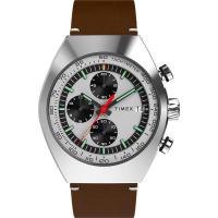 TIMEX/天美时男士腕表不锈钢表壳黑盘黑带石英计时防水