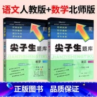 ❤❤[热卖2本]人教语文+北师数学 六年级下 [正版]2024春尖子生题库二三年级四五年级六一年级上下册数学语文人教北师