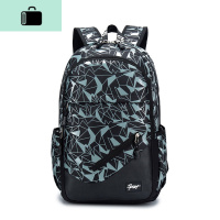 韩版双肩包女士旅行背包大容量电脑包帆布休闲初中学生书包男潮流NEW LAKE 大号1106新款灰色