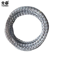 元霸-刀片刺丝芯丝2.5刀片厚0.5刀长22刀间距34热镀锌平方含量270克10kg/盘