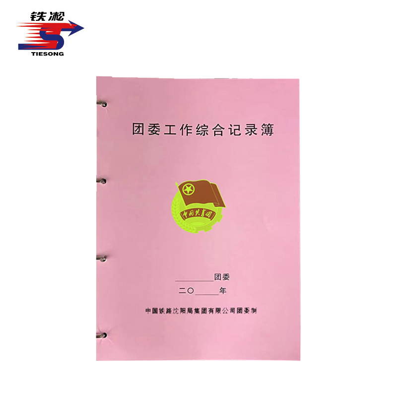 铁凇 团委工作综合记录簿芯 A4 册