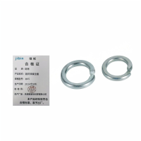继彬GB93 弹垫垫圈 碳钢Q235 100HV 镀锌φ45