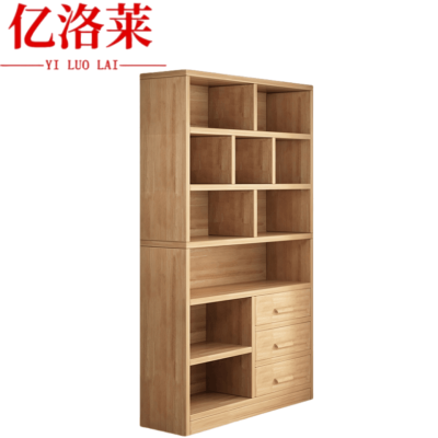 亿洛莱 三抽书柜 80*30*180cm 个