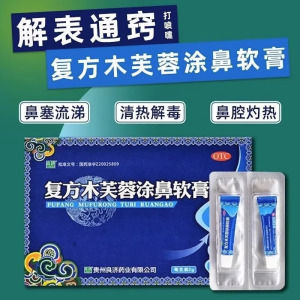 实发2盒 1支装]良济 复方木芙蓉涂鼻软膏 2g*2支/盒 解表通窍清热解毒感冒所引起的鼻塞流涕打喷嚏鼻腔灼热 软膏剂