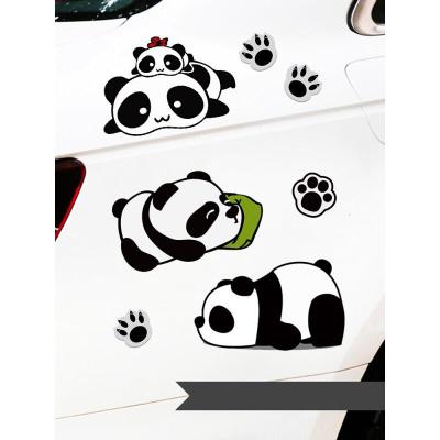 汽车划痕车贴车身大面积贴花车尾刮痕遮挡遮盖可爱卡通遮丑车贴纸