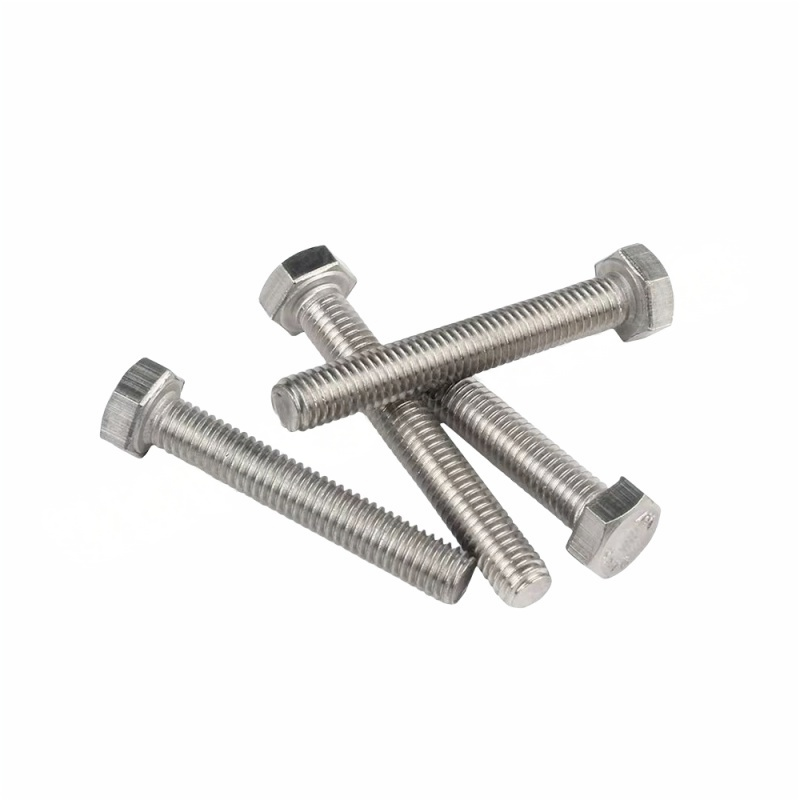 JIBIN/继彬DIN933外六角螺栓 不锈钢304 A2-70 本色 全牙 M14×35 1个