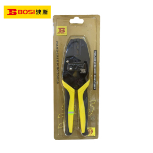 波斯(BOSI) 荧光系列棘轮式端子压接钳 BS-D2111A 把