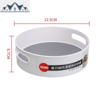 桌面可旋转式收纳盒厨房橱柜360度调味品置物架佐料调料架卫生间 三维工匠