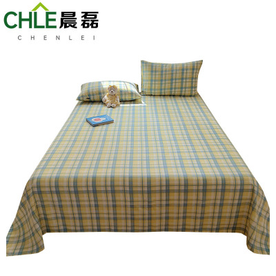 晨磊 床单三件套 120*210cm(简兮蓝) 套