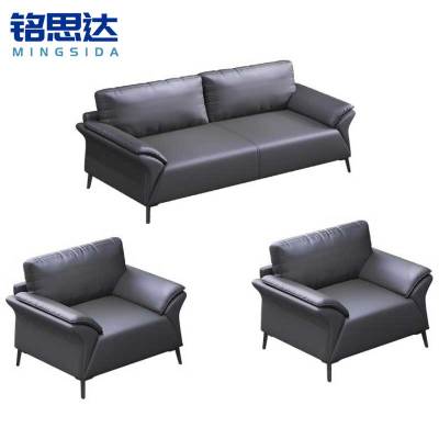 铭思达皮质沙发3+1+1组合套