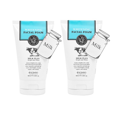 两支装-BeautyBuffetQ10牛奶洗面奶100mlBeautyBuffet洗面奶清洁毛孔补水保湿深层清